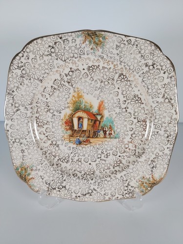Tunstall pottery dessert - &k, dessert/