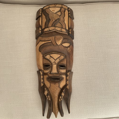 African fertility mask - mask, wall