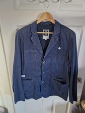 Mens Gstar Raw Blazer Navy