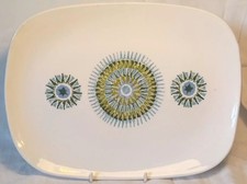 Vintage J&G Meakin Aztek Blue