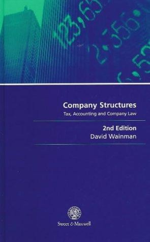 Company structures wainman - company,