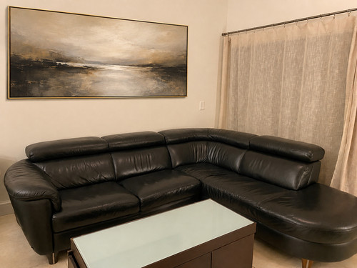 Natuzzi italian leather - leather, sofa