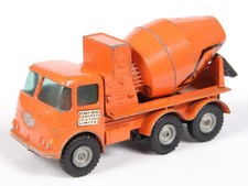 Vintage Lesney Matchbox King Size Ready Mix Concrete Truck 1963 K-13 Silver Rims