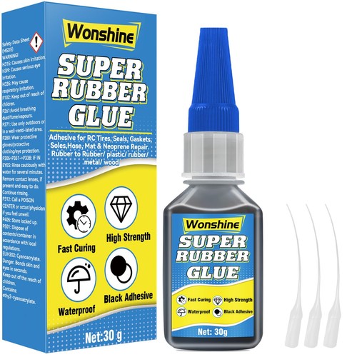 Rubber glue black - rubber,