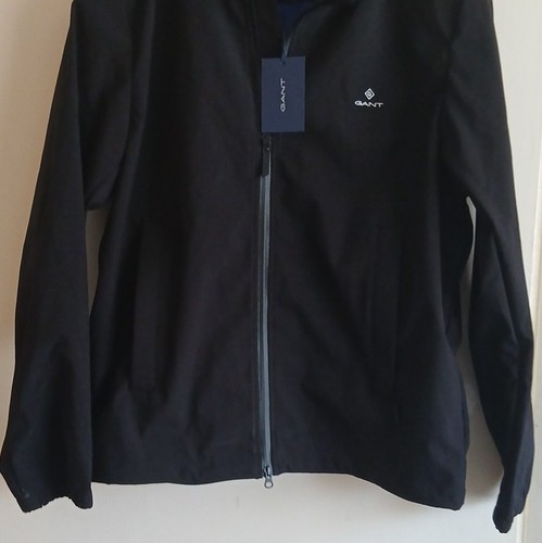 Gant men black hooded - black,