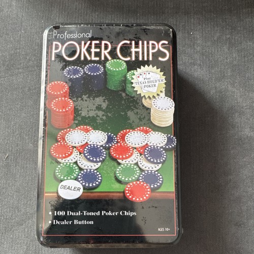 Poker casino chip set - poker, 100