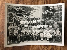 1950's REAL PHOTO Avondale Elementary School Canton Oh STUDENTS ID'd Class #4