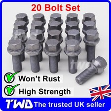 20x WHEEL BOLTS FOR VW