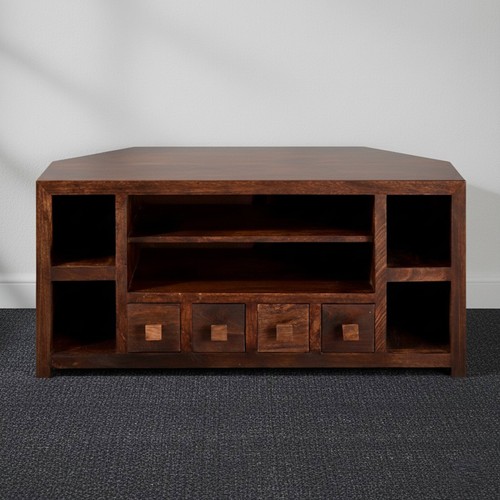 Toko dark mango corner unit - tv,