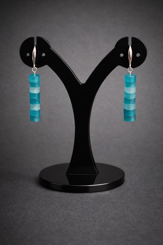 Aquamarine amazonite drop - amazonite,