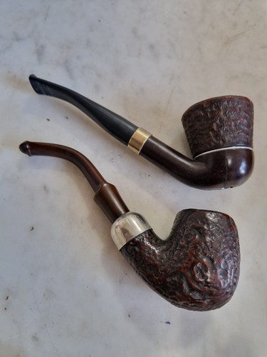 Vintage tobacco pipes - 2x,