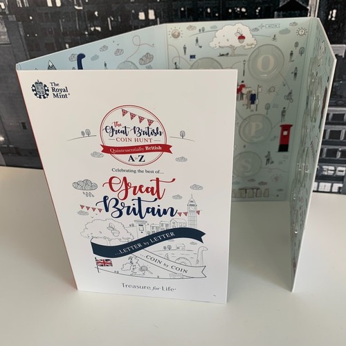 2018 10p letter coin folder - 2018,