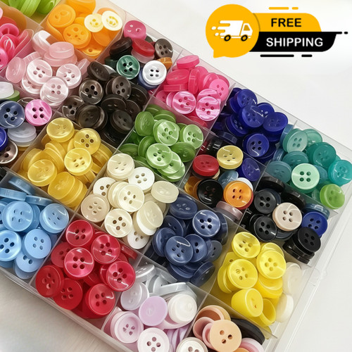 300pcs assorted sewing buttons - 300pcs,