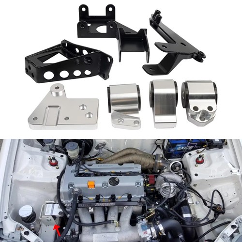Swap engine mounts - engine, brackets