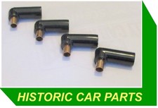 Austin Healey Frog/Bug Eye Sprite Mk1 1958-61 - 4 PERIOD ANGLED PLUG CAPS