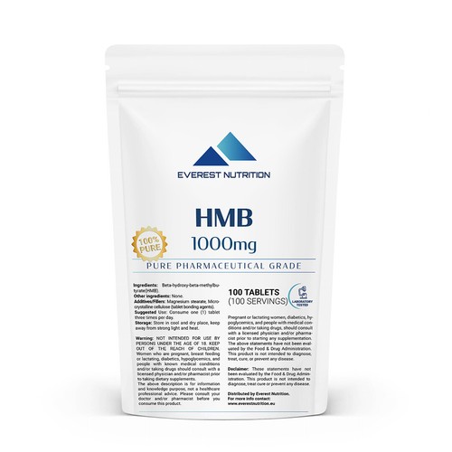 Hmb 1000mg tablets - 1000mg,