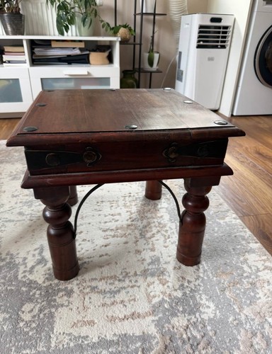 Solid wood rustic coffee table - solid,