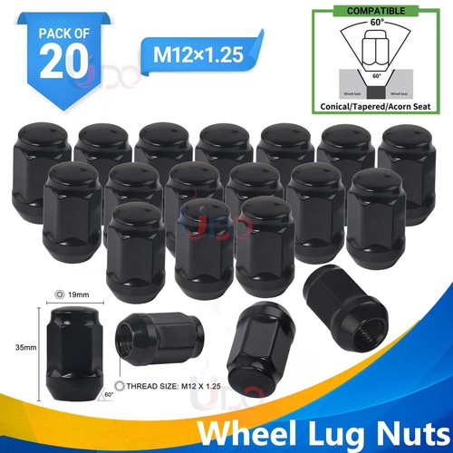 20pcs wheel nuts m12 25 - wheel, 1.25