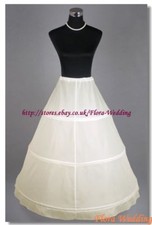 3-HOOP PROM UNDERSKIRT/WEDDING THREE-HOOP PETTICOAT/TRIPLE BRIDAL CRINOLINE,S-XL