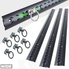 3x rear load cargo track rails