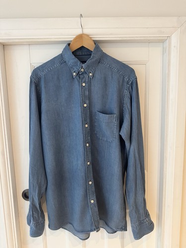 Eton denim shirt - size, slim