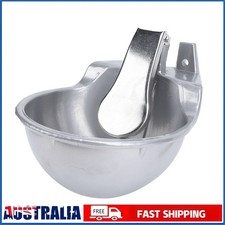 Animal Waterer Trough Alloy Automatic Drinking Bowl for Livestock 3.2L Capacity