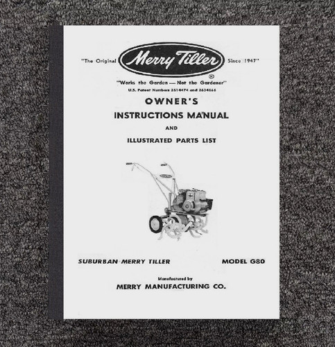 Owner instructions - 80, &