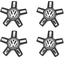VW PASSAT B8 Wheel Hub Cover Cap Set 4pcs 3G0601149CXQI NEW GENUINE