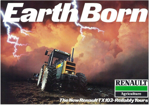 Renault 103 tractor - tx,