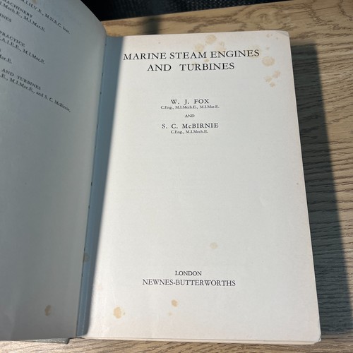 Marine steam engines and - marine,
