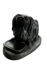 Cold Cast Bronze Pekingese Dog J L Spouse Heredities Limited Edition Ring Dish
