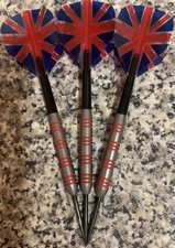 Harrows Eric Bristow Red ringed 25G Tungsten darts