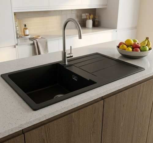 ０ black topmount - black, granite