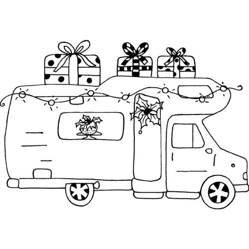 Christmas motorhome - 'christmas, motorhome'