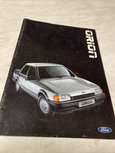 Ford orion catalog prospectus - ford,