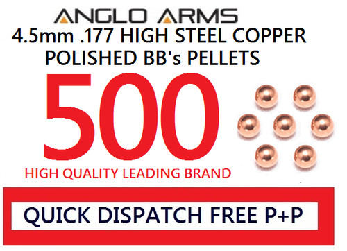 Copper pellets air steel - bb,