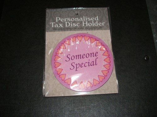 Tax disc holder - tax,
