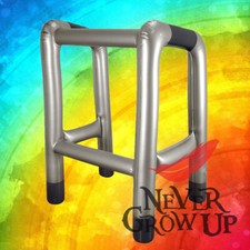 [NGU🪶] Inflatable Zimmer Frame Blow Up Toy Novelty Gag Joke Dress Up