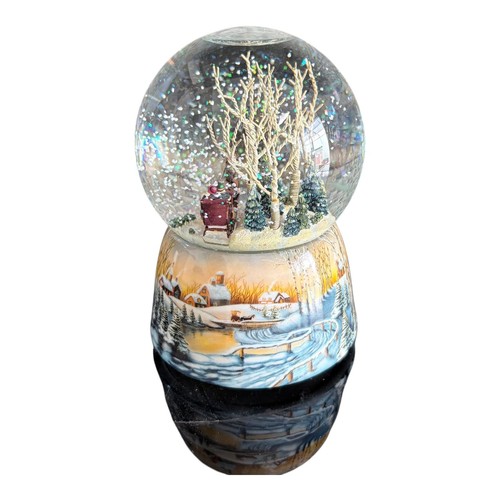 Large musical snow globe - musical,