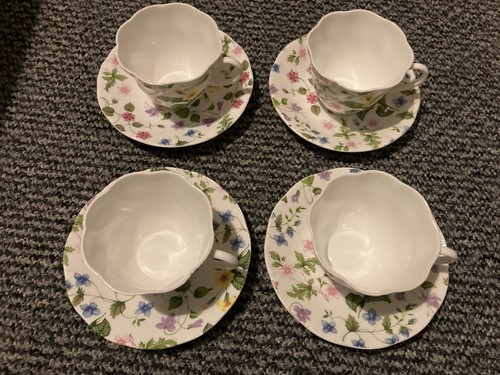 Vintage queens pattern cups - queens,