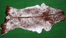 Luxury Goat hide Rug Hair on