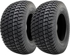 20x8.00-10 Lawnmower Grass Tyres Wanda P332 Turf E-Marked Road Legal (Set of 2)