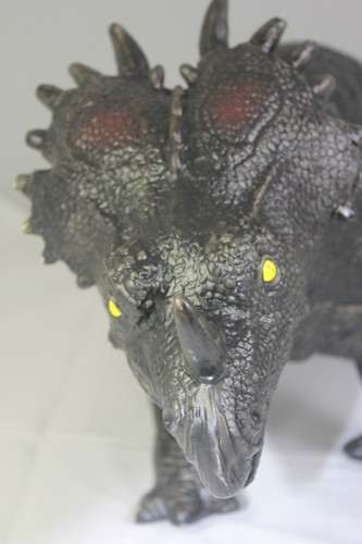 Large dinosaur toy black - large,