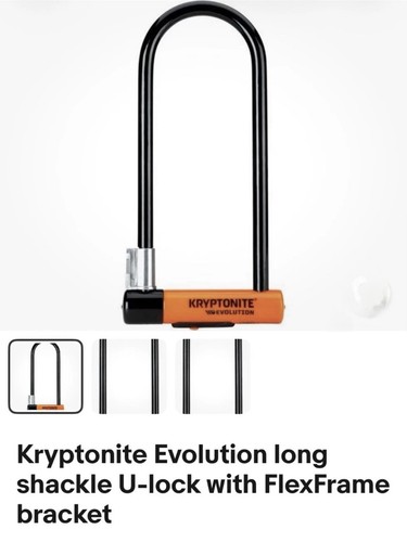 Kryptonite lock reminder - u-lock,