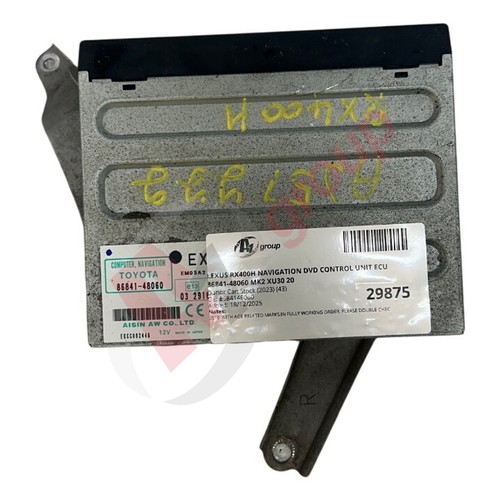 Lexus rx400h navigation dvd - rx400h,