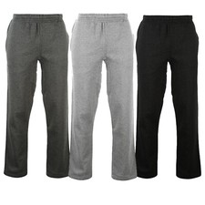 WOMEN FLEECE JOGGING PANTS TRACKSUIT BOTTOMS TROUSERS JOGGERS RUNNING LARGE XL