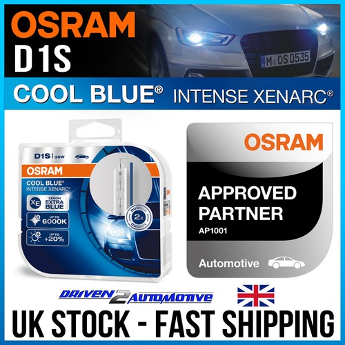 D1s osram cool - 2x, blue