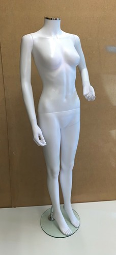 Headless female matt white - headless,