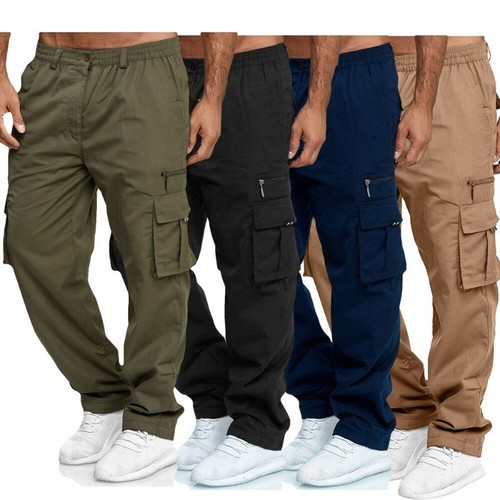 Mens cargo trousers - cargo, new