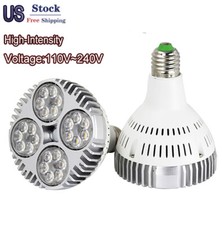 1-12x PAR30 35W E26 E27 LED Super bright White 6000K SpotLight track Light Lamp